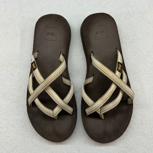 Teva olowahu brown tan strappy - teva,